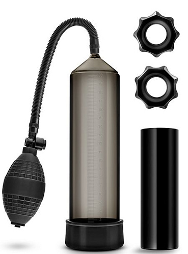 Чёрный набор для мужчин из 4 предметов Blush Novelties Thick Cock  BL-50115