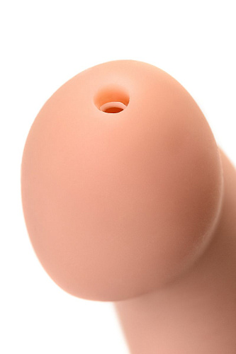 Телесный фаллос с имитацией эякуляции Strap-on-me Silicon Cum Dildo L 6013250 (19,6 см)
