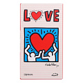 Презервативы телесного цвета Sagami LOVE Keith Haring №12 (12 шт)