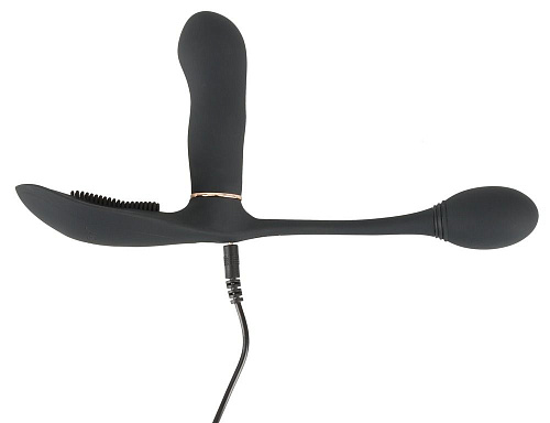 Чёрный вибромассажёр Orion Go Gasm 05981780000