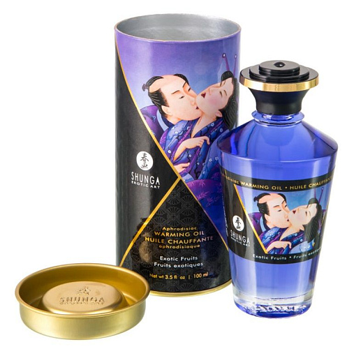 Массажное интимное масло с ароматом экзотических фруктов Shunga 2202 (100 мл)