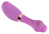 Сиреневый вибратор с золотистой каймой Orion 0585203 (13,5 см)
