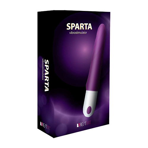 Розовый гибкий рельефный вибратор RestArt Sparta RA-303_r (23 см)