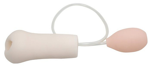 Мастурбатор телесного цвета с грушей для имитации посасывания Baile Passion Lady Marcia  BM-009179Q