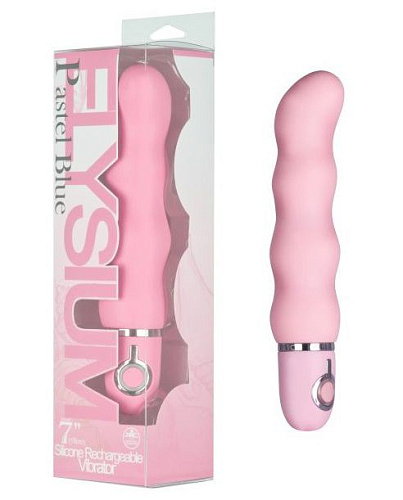 Розовый вибратор с наплывами на тельце NMC FPBG034A00-027