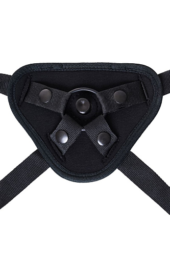 Чёрные трусики для страпона ToyFa Master 972007