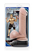 Телесный вибратор Blush Novelties THE GOALIE 8INCH DILDO BL-17463 (20,3 см)