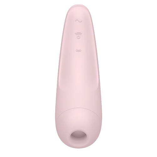 Розовый вакуум-волновой стимулятор Satisfyer Curvy 2+ J2018-81-3
