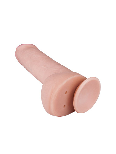 Реалистичный фаллоимитатор телесного цвета на присоске LOVETOY (А-Полимер) REAL Next № 27 562703 (20 см)