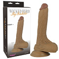 Коричневый фаллоимитатор Erokay Wicked HERO Shy Bachelor EK-1603-BR (22 см)