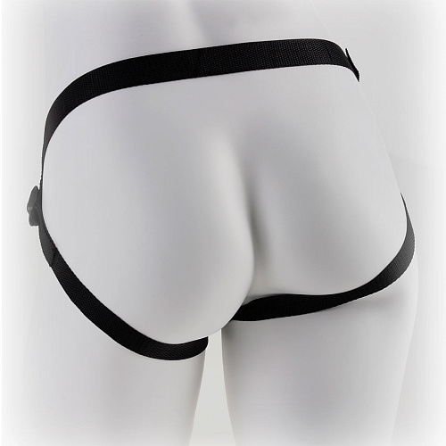 Трусики для страпона чёрного цвета Pipedream Stay-Put Harness PD3462-23