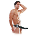 Фаллопротез с вибрацией Pipedream Vibrating Hollow Strap-On PD3361-23 (20,3 см)