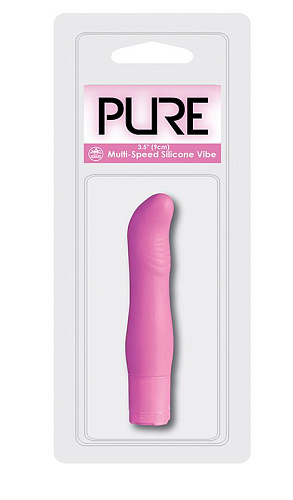 Фиолетовый мини-вибромассажёр NMC PURE 3.5INCH VIBRATOR PURPLE 111644 (9 см)