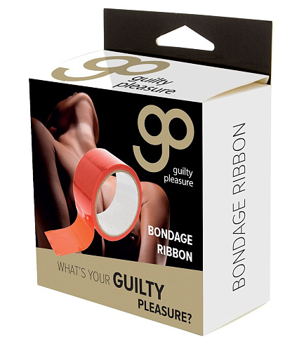Красный скотч для связывания Blush Novelties Bondage Ribbon 520056 (18 м)