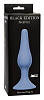 Синяя анальная пробка Lola toys Slim Anal Plug XL 4204-02Lola (15,5 см)