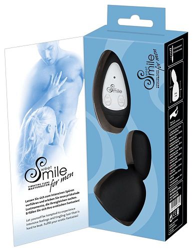 Вибромастурбатор для головки пениса чёрного цвета Orion 0589560