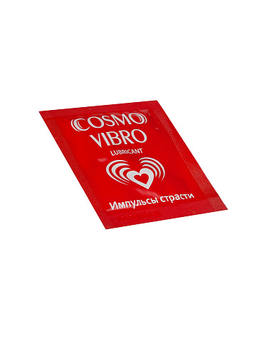 Пробник женского стимулирующего лубриканта на силиконовой основе Cosmo Vibro - 3 гр. Биоритм LB-23067t