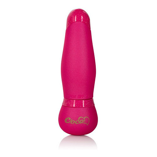 Розовый мини-вибромассажёр California Exotic Novelties Coco Licious Hide Play Pocket Massagers SE-2932-10-3 (9 см)
