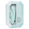 Нежно-голубой вибромассажёр-кролик Jopen Pave Marilyn JO-8005-50-3 (18,5 см)