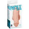 Фаллоимитатор для ношения Doc Johnson Pack It – Heavy – White 0720-02-BX (14 см)