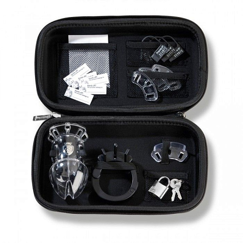 Золотистый пояс верности для электростимуляции MyStim Pubic Enemy No1 Gold Edition 46623