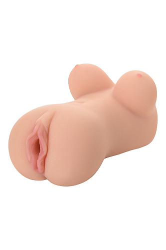 Телесный мастурбатор-вагина с имитацией груди KOKOS Clara OnaHole M03-001-12