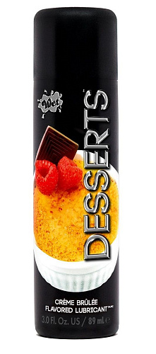 Лубрикант с ароматом крем-брюле Wet Desserts Creme Brulee 21562 (89 мл)