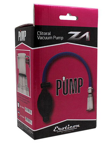 Прозрачная клиторальная помпа Eroticon PUMP Z1 30479