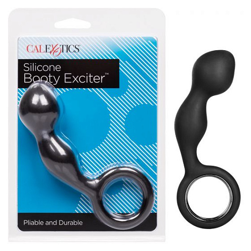Чёрный анальный стимулятор California Exotic Novelties Silicone Booty Exciter SE-0417-20-2 (10,75 см)