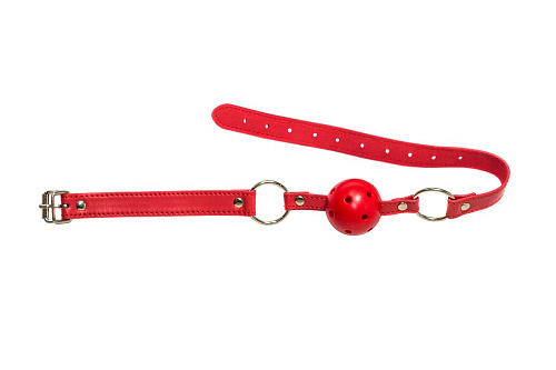 Красный кляп-шарик Lola toys Firecracker 1145-01lola