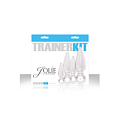 Набор из 4 прозрачных анальных пробок NS Novelties Jolie Trainer Kit NSN-0501-00
