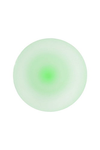 Зелёная, светящаяся в темноте анальная втулка ToyFa Mortimer Glow 873006 (12,5 см)