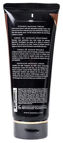 Массажный крем для тела с ароматом шоколада Shunga Intoxicating Chocolate 4109