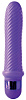 Фиолетовый ребристый вибромассажёр Pipedream Grape Swirl Vibe PD1979-12 (15,8 см)