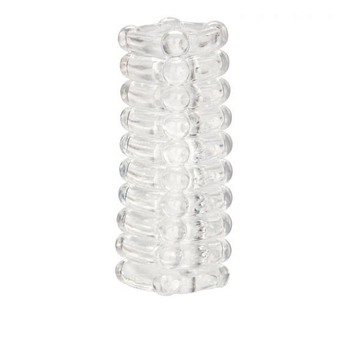 Прозрачный мастурбатор California Exotic Novelties Ribbed Stroker SE-0989-10-2