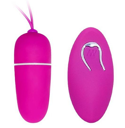 Виброяичко на радиоуправлении розового цвета Baile Bradley BI-014377W