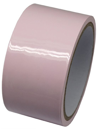 Розовый скотч для бондажа Eroticon P3380P (17 м)