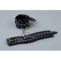Чёрные фигурные наручи Подиум Р23