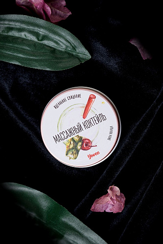 Массажная свеча с ароматом пина колады ToyFa «Массажный коктейль» 722001