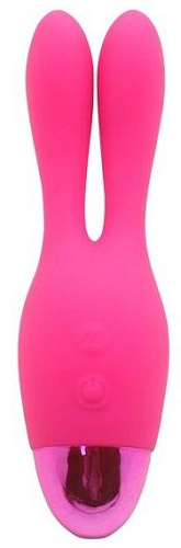 Розовый вибратор Howells INDULGENCE Rechargeable Dream Bunny 174215pink (15 см)