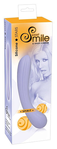 Двусторонний сиреневый фаллоимитатор Orion Smile В 0501468 (17,8 см)