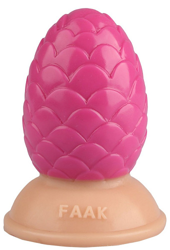 Розовая анальная втулка-шишка Сумерки богов 1016-39 BX DD (10 см)