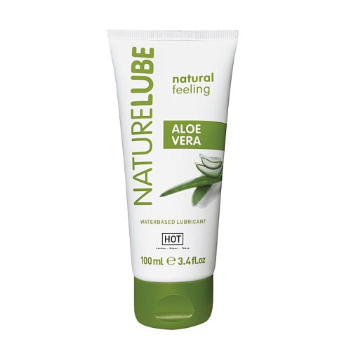 Лубрикант на водной основе с алоэ вера HOT NatureLube 44130.07 (100 мл)