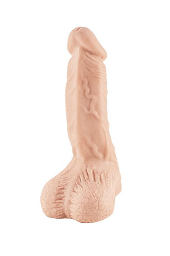 Телесная насадка-фаллоимитатор с фиксацией изгиба для секс-машины LoveMachines Machine Gun LoveMachines 0817 (14 см)