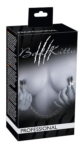 Металлические зажимы на соски с соединительной цепочкой Orion Kette mit Klemmen 0522821