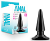 Чёрная анальная пробка Blush Novelties Easy Plug BL-24125 (10,16 см)