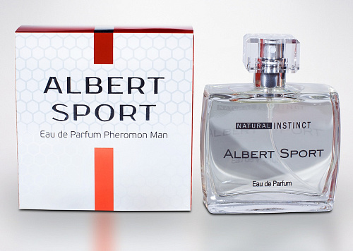Мужская парфюмерная вода с феромонами Парфюм престиж М Natural Instinct Albert Sport  ALBERT SPORT