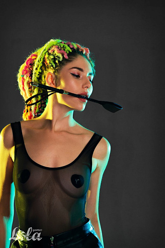 Чёрный стек Lola toys Seduction 1109-01lola (58,7 см)