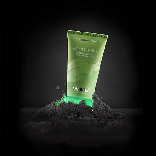 Возбуждающий и увеличивающий размеры гель для мужчин Viamax Maximum Gel 1303