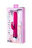 Розовый вибратор с клиторальным стимулятором JOS BALLE 783002 (23 см)